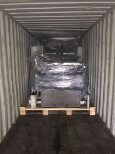 Emcon container loading with specialist packaging