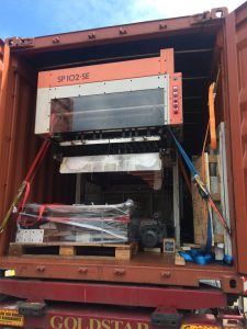Emcon specialist loading service with bespoke machinery packaging